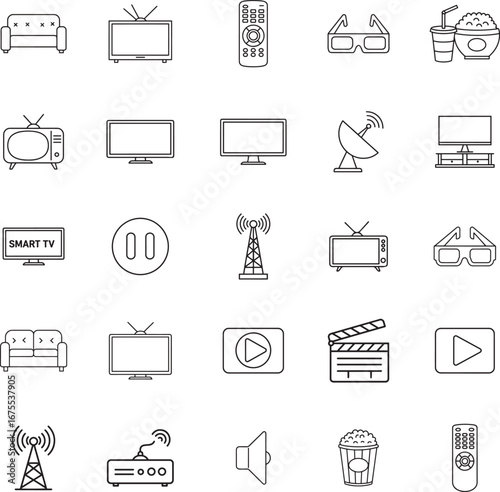 World Television Day and Entertainment Icon Collection
