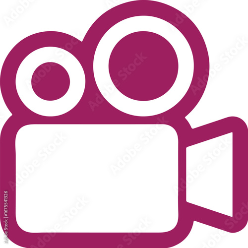 Filem simple icon. Vector ICON all icon Viktor