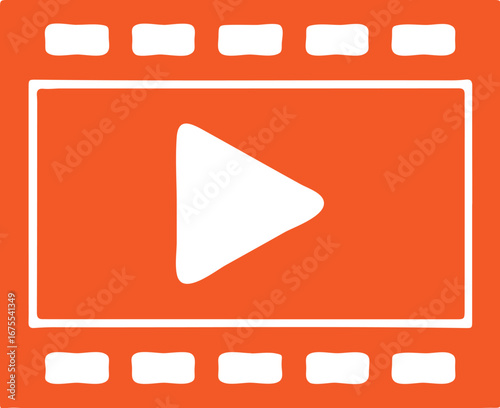 Filem simple icon. Vector ICON all icon Viktor