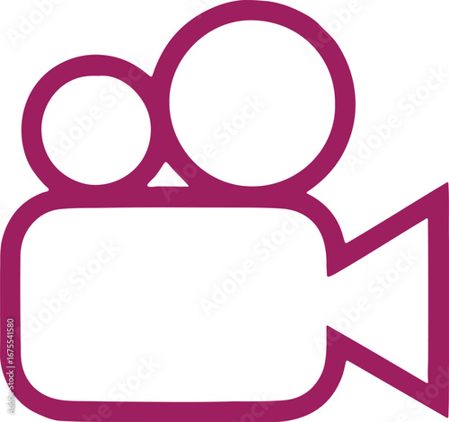 Filem simple icon. Vector ICON all icon Viktor