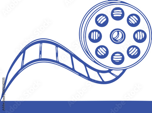 Filem simple icon. Vector ICON all icon Viktor