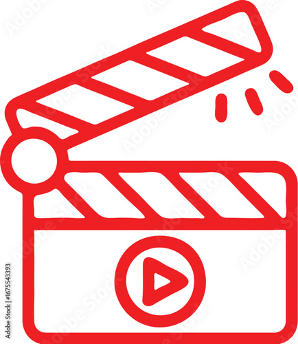 Filem simple icon. Vector ICON all icon Viktor