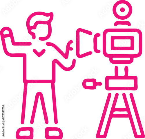 Filem simple icon. Vector ICON all icon Viktor