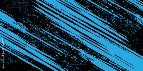 light blue black brush car wrap sticker pattern abstract banner sporty lines black light blue grunge color combination brush pattern racing motorsport design.