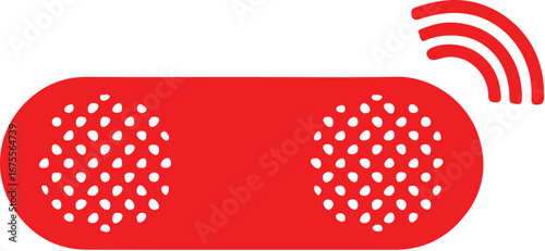 Speaker icon  simple icon. Vector ICON all icon Viktor	