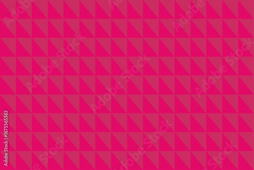 Triangle shape pattern background - Geometric shape seamless vector illustration suit for texture, fabric, ceremony, packaging, seminar background, decoration with magenta color