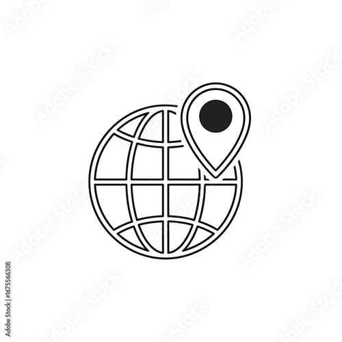 Global Location Icon