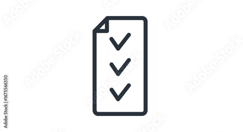 Checklist Sheet Sign Task Check