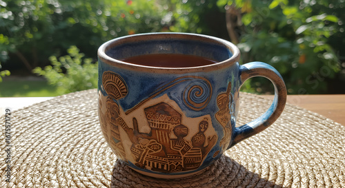 Traditional Rooibos Tea Served with Elegance