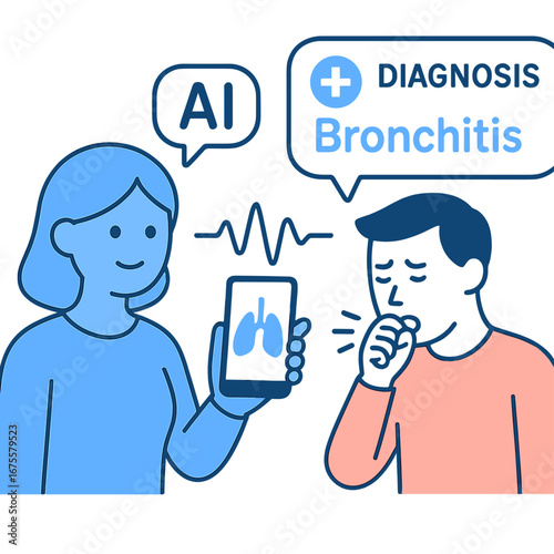 Ai healthcare consultation for respiratory diagnosis with modern technology