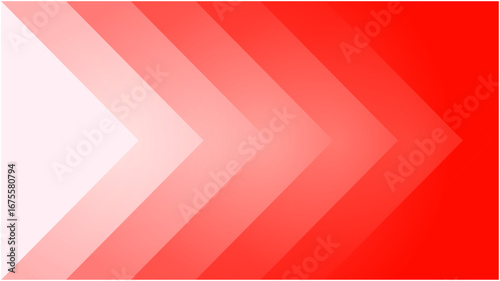 赤い矢印の抽象的な背景素材（シンプル・モダン・クール）、ベクター