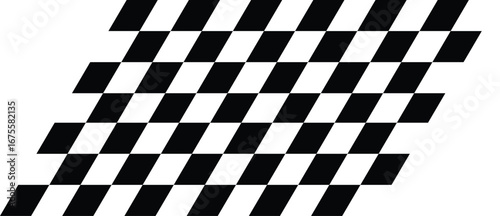 Race checker seamless pattern. Black and white checkered. Racing symbol. winning position symbol. decal patterns sign. motorsport finish line for car rally
