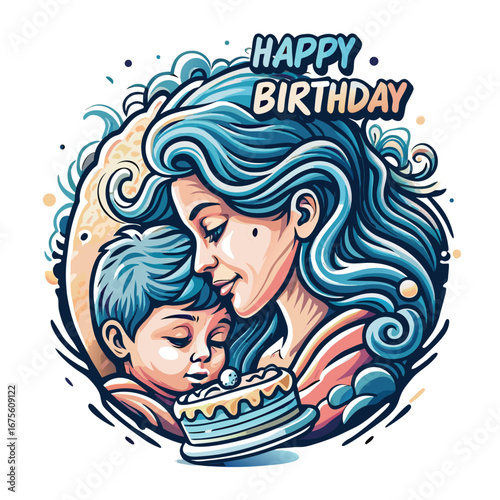 Happy Birthday Illustration (3)