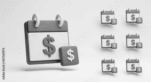 Visualizing Financial Obligations and Payment Due Dates for Effective Money Management and Budgeting Strategy
