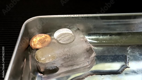 A time-lapse video. A metaphor for the lifting of sanctions, the release of assets and frozen funds(long ver)