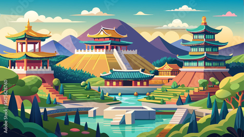 Historic Gyeongju, South Korea
Graceful pavilions, ancient tombs, and sacred temples lie within gentle hills, creating a harmonious cultural landscape that reflects Korea’s spiritual legacy and archit