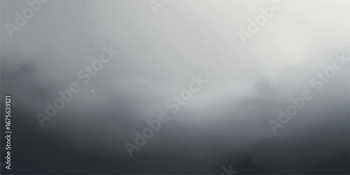 An abstract image of dark, gray fog and clouds hanging over the sea, with a subtle hint of moonlight trying to break through the mist
