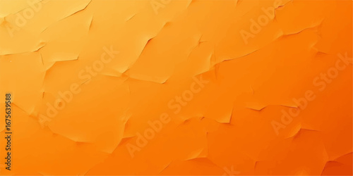 Abstract orange background with a textured, aged, and rough surface