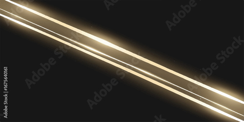 Bright, glowing blue and golden light flares animate through the dark space, creating a futuristic abstract backdrop