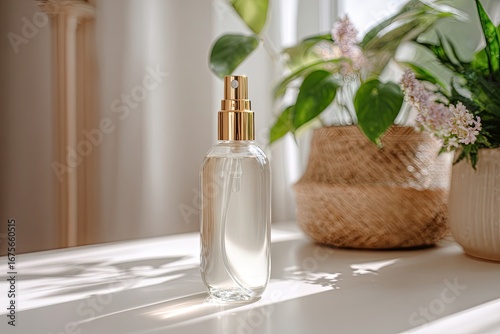 Room spray on a white background