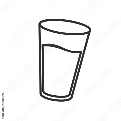 Single Continuous Line Art of Transparent Drinking Glass Half-Filled with Water Minimal Elegant Style
Minimal Drinking Glass Line Art Vector
Elegant Half-Filled Water Glass Illustration
Modern Wellnes