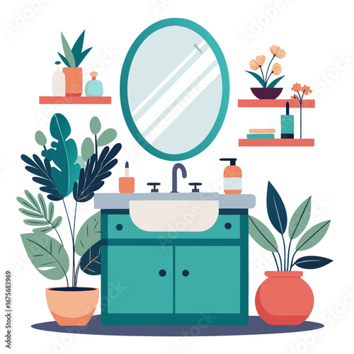 Modern Vanity Vector Icon