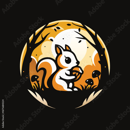 Squirrel with nut (2)