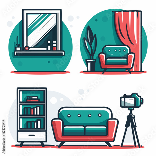 Home interior set