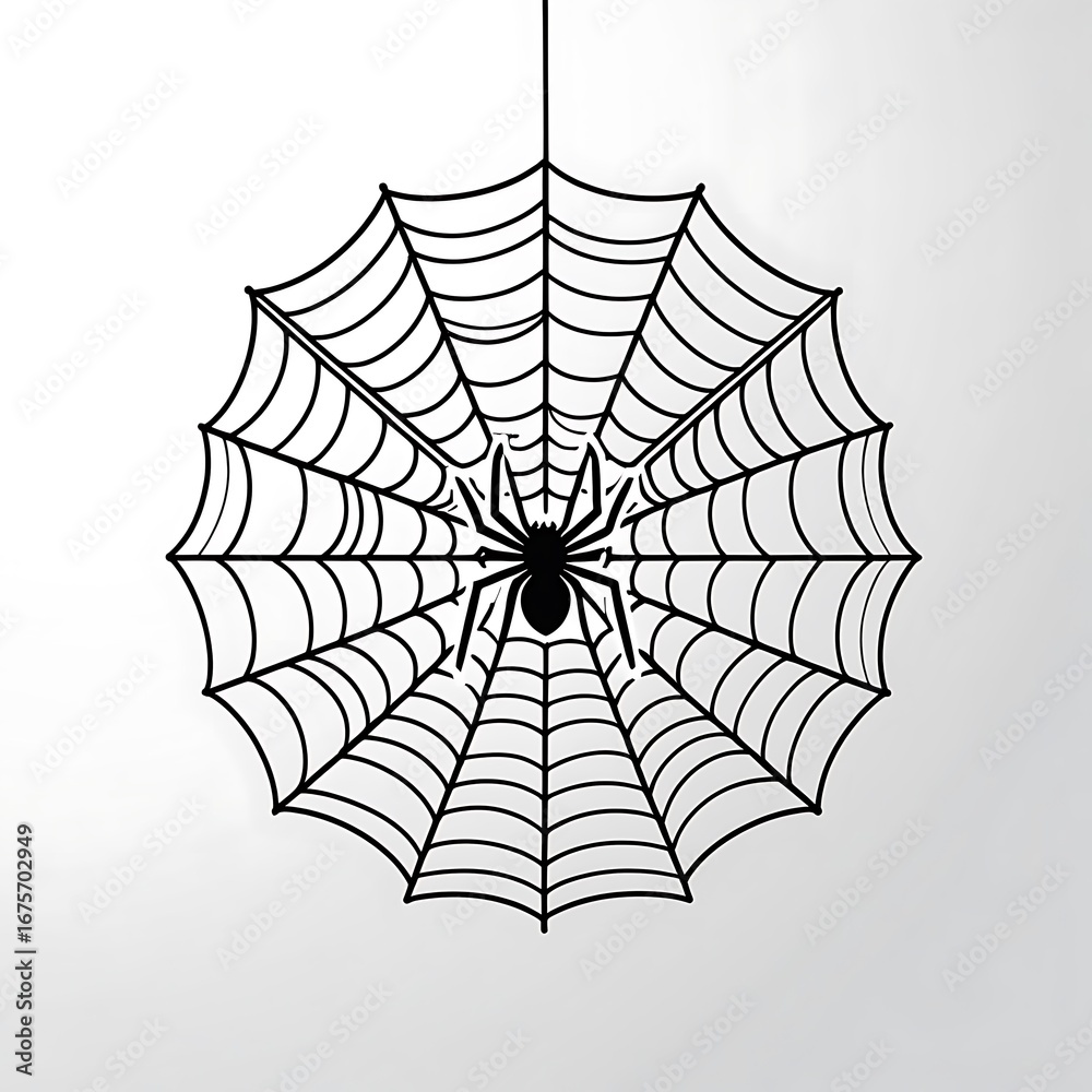 Obraz premium spider in Web