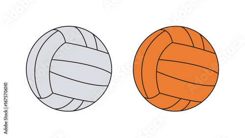Basketball ball isolated on a white background_vector illustration
