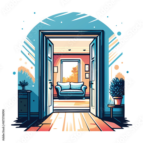 Cozy room interior (2)
