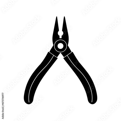 pliers isolated on white background