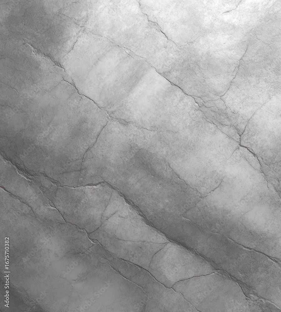 Naklejka premium gray cracked concrete surface with various lines and texture variations creating an abstract pattern