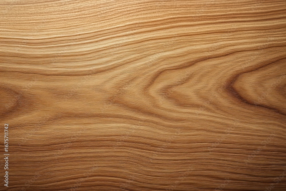 Obraz premium close-up of natural light brown wood texture with smooth grain patterns and subtle color variations