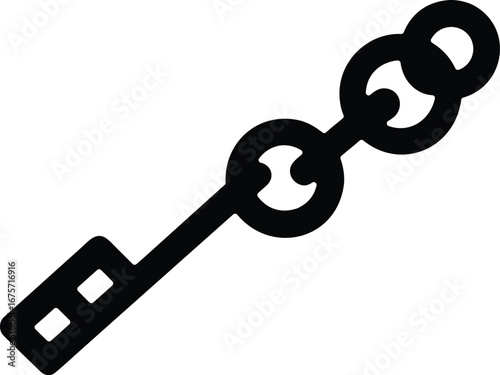 Chain key vector icon.eps