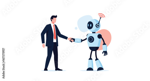 Artificial intelligence integration partnering future collaborative human robot business advancement strategy planning
