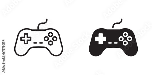 game controler icon set.