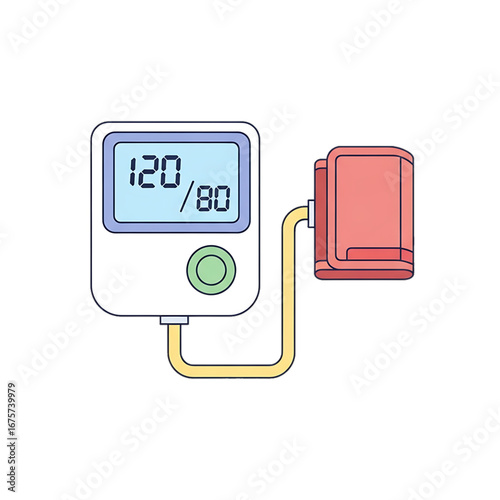 Blood pressure monitor device.