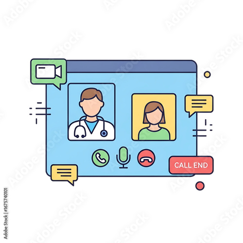 Online medical consultation with doctors.