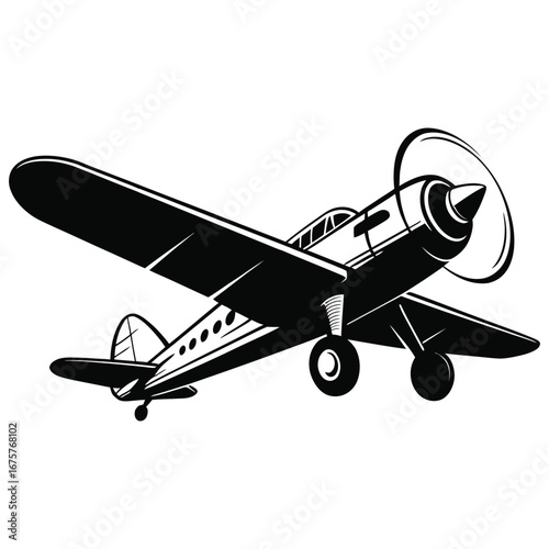 airplane isolated on white
