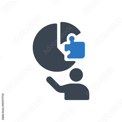 Analytics Solution Piechart icon