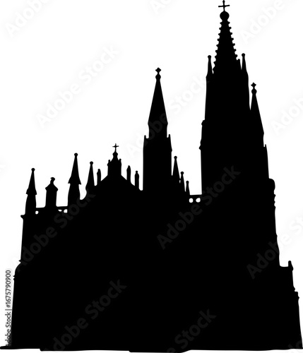 church Vector Art