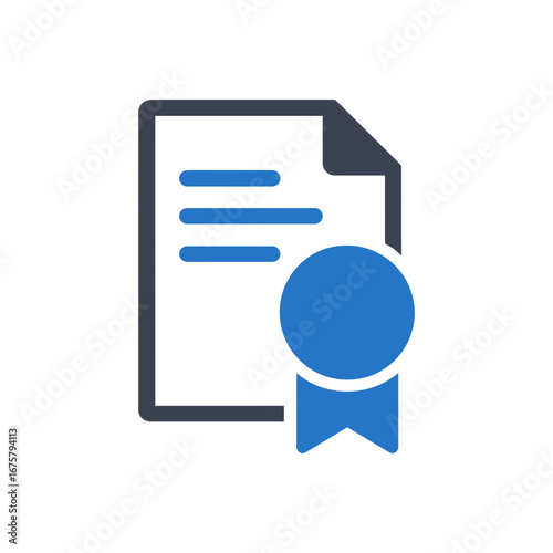 Certificate of Authenticity Icon