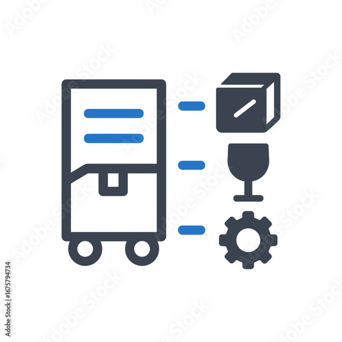Order Fulfillment Process Icon