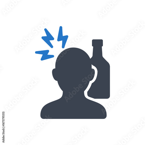 Alcoholic Beverage Danger icon