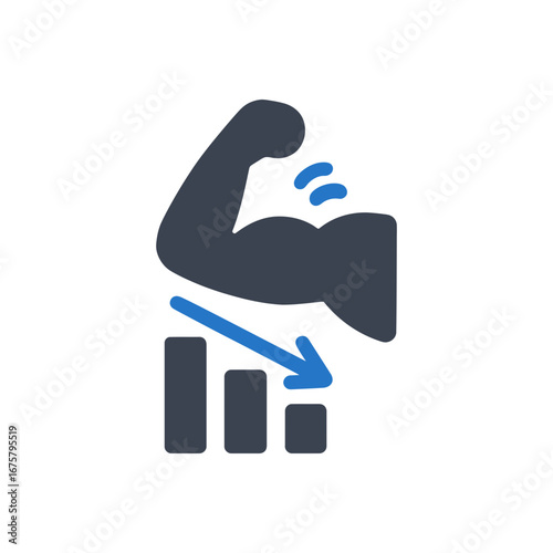 Muscle Weakness Decrease icon