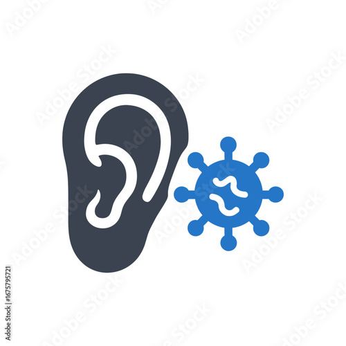 Ear Infection Germs icon