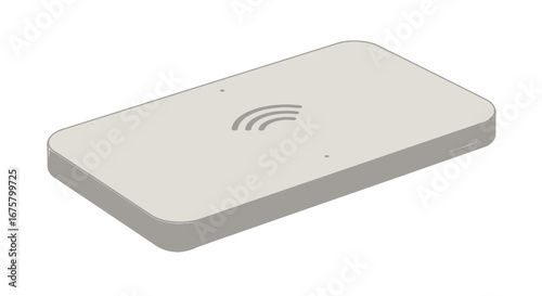 Wireless device technology internet signal communication gadget innovation modern accessory connect on transparent background