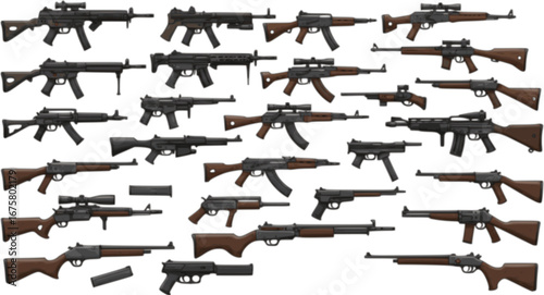 set of Tow truck, Car towing vector icon set isolated on white. Car evacuation sign. Transparent background PNG, cutout	
