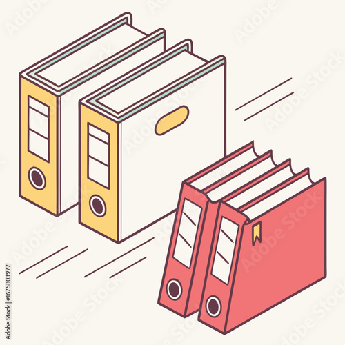 folders with documents